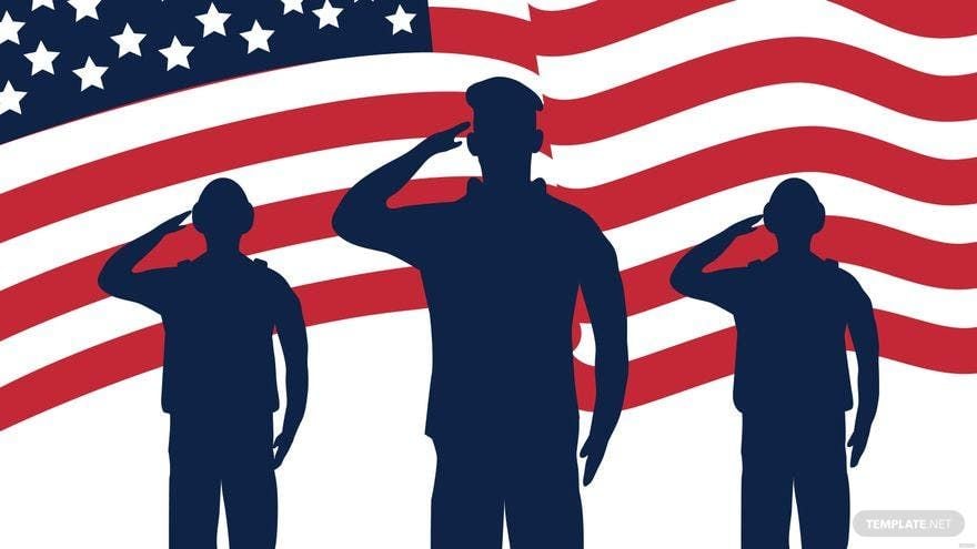 Free Veterans Day Banner Background in PDF, Illustrator, PSD, EPS, SVG, JPG, PNG