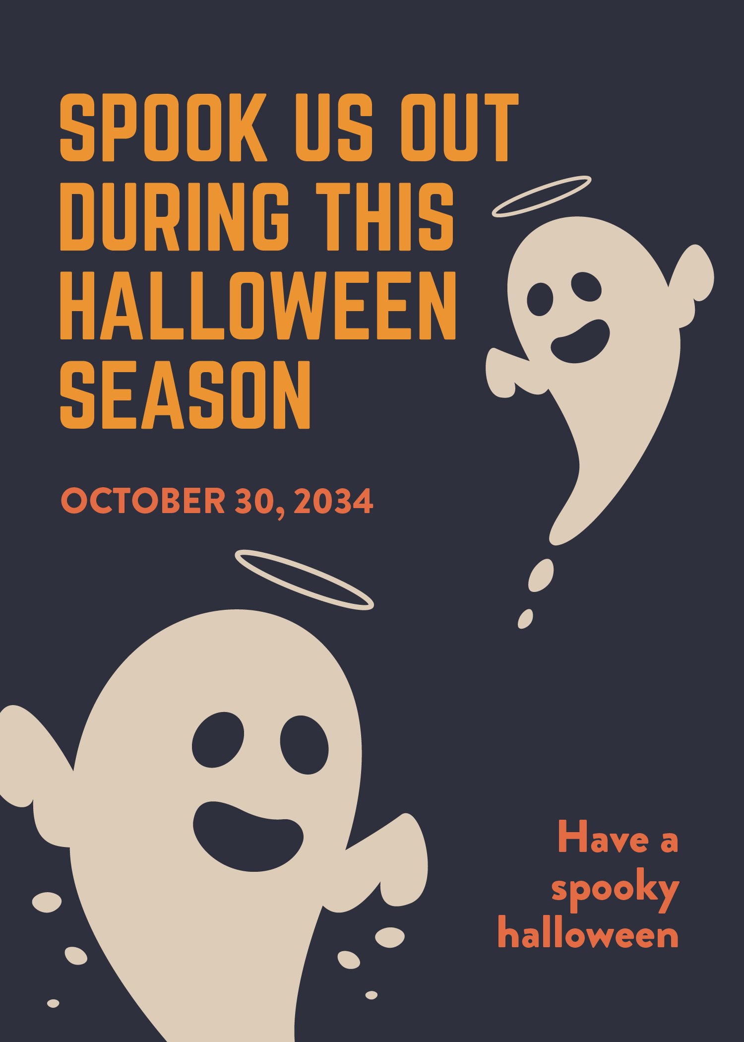 Free Halloween Message in Word, Google Docs, Illustrator, PSD, Apple Pages, Publisher, EPS, SVG, JPG, PNG
