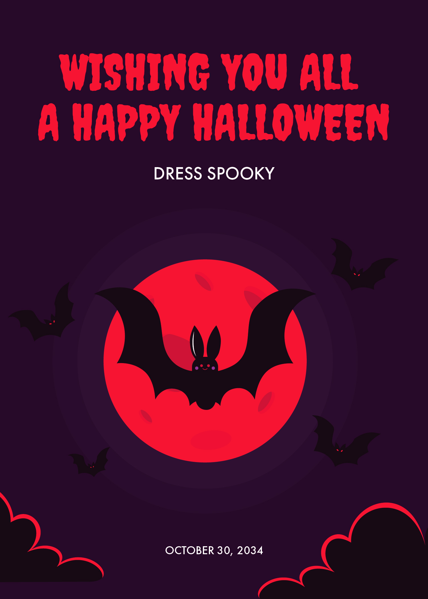 Free Halloween Wishes in Word, Google Docs, Illustrator, PSD, Publisher, EPS, SVG, JPG, PNG