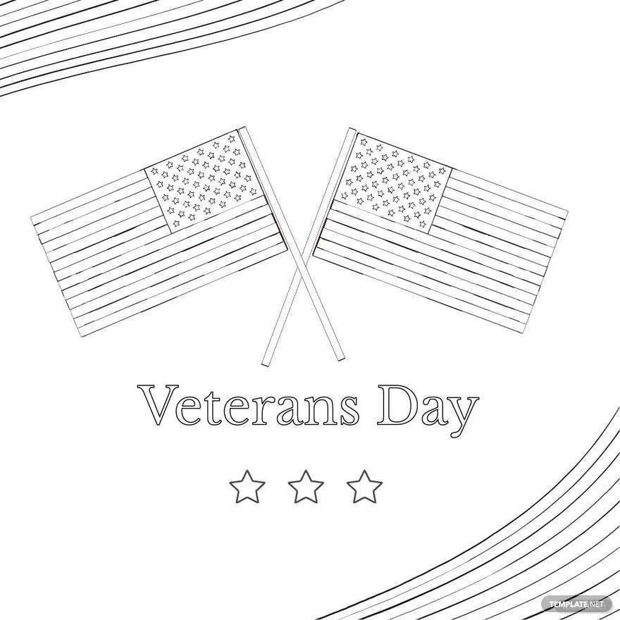 Easy Veterans Day Drawing