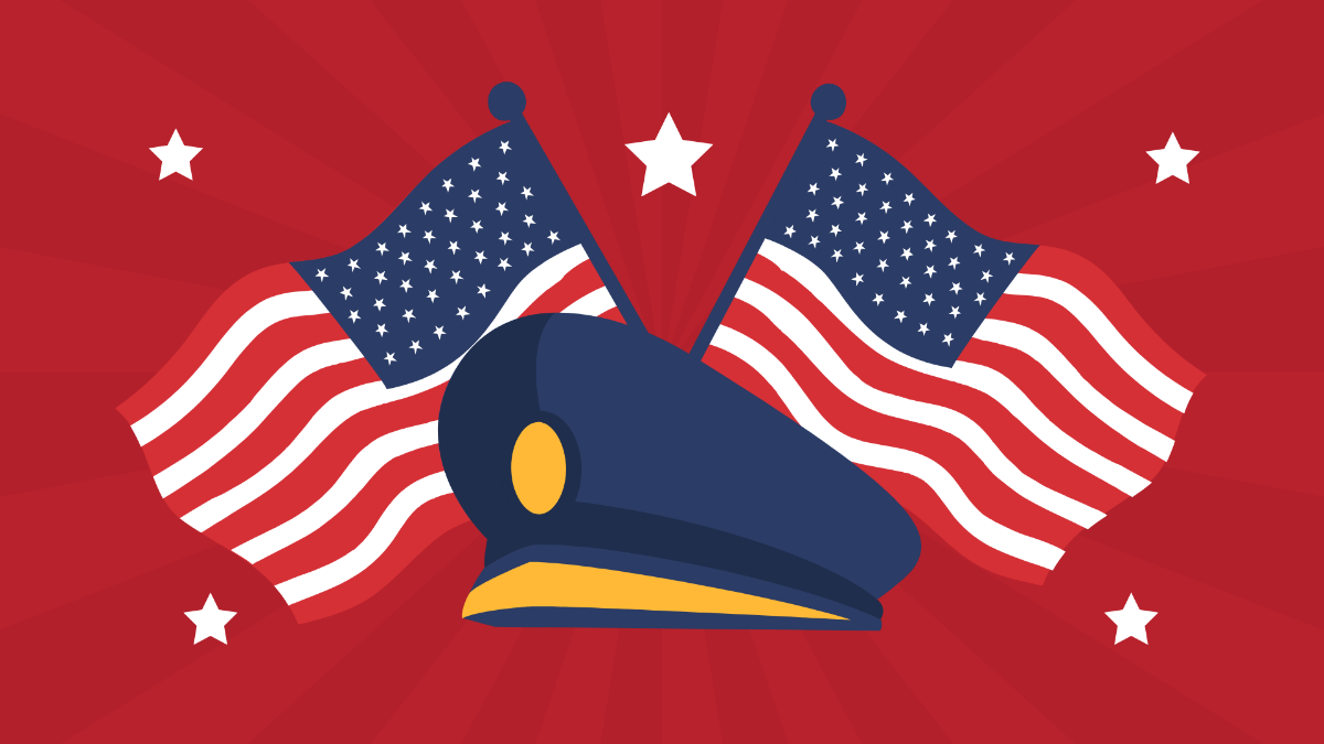 Veterans Day Design Background Template