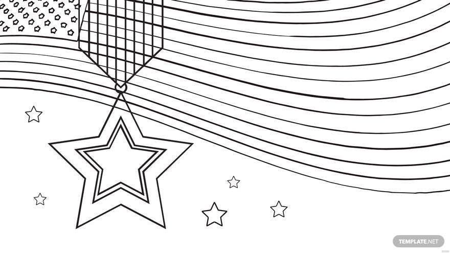 Free Veterans Day Drawing Background in PDF, Illustrator, PSD, EPS, SVG, JPG, PNG