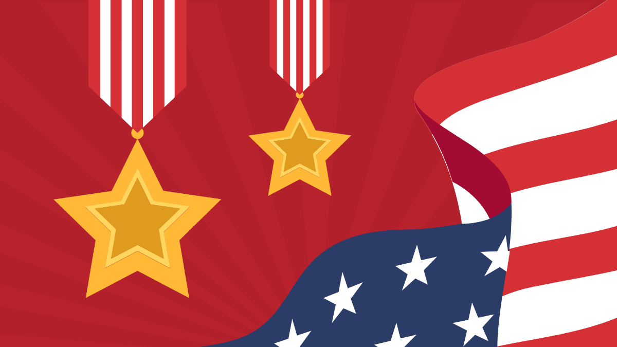 Veterans Day High Resolution Background Template