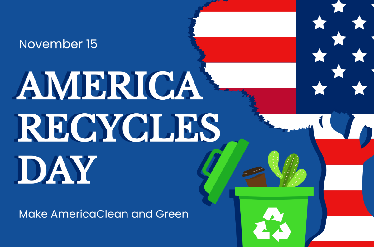 America Recycles Day Banner Template
