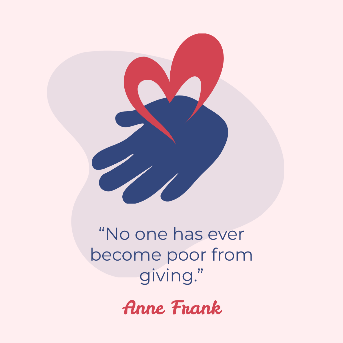 Giving Tuesday Quote Vector Template