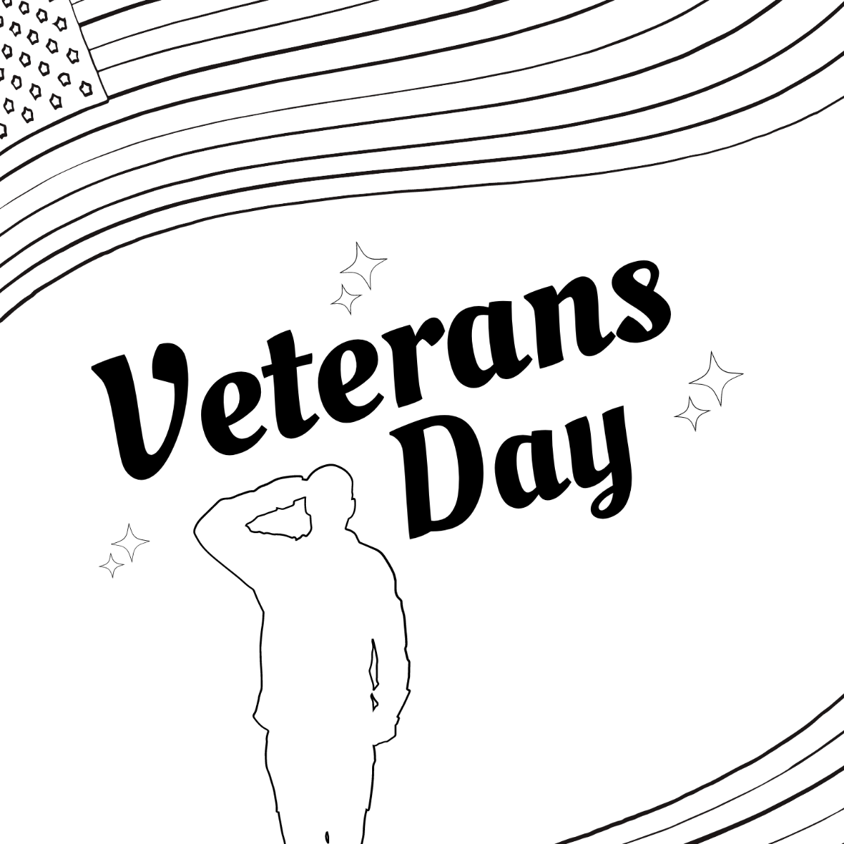 Beautiful Veterans Day Drawing