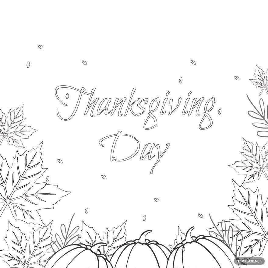 Thanksgiving Day Drawings
