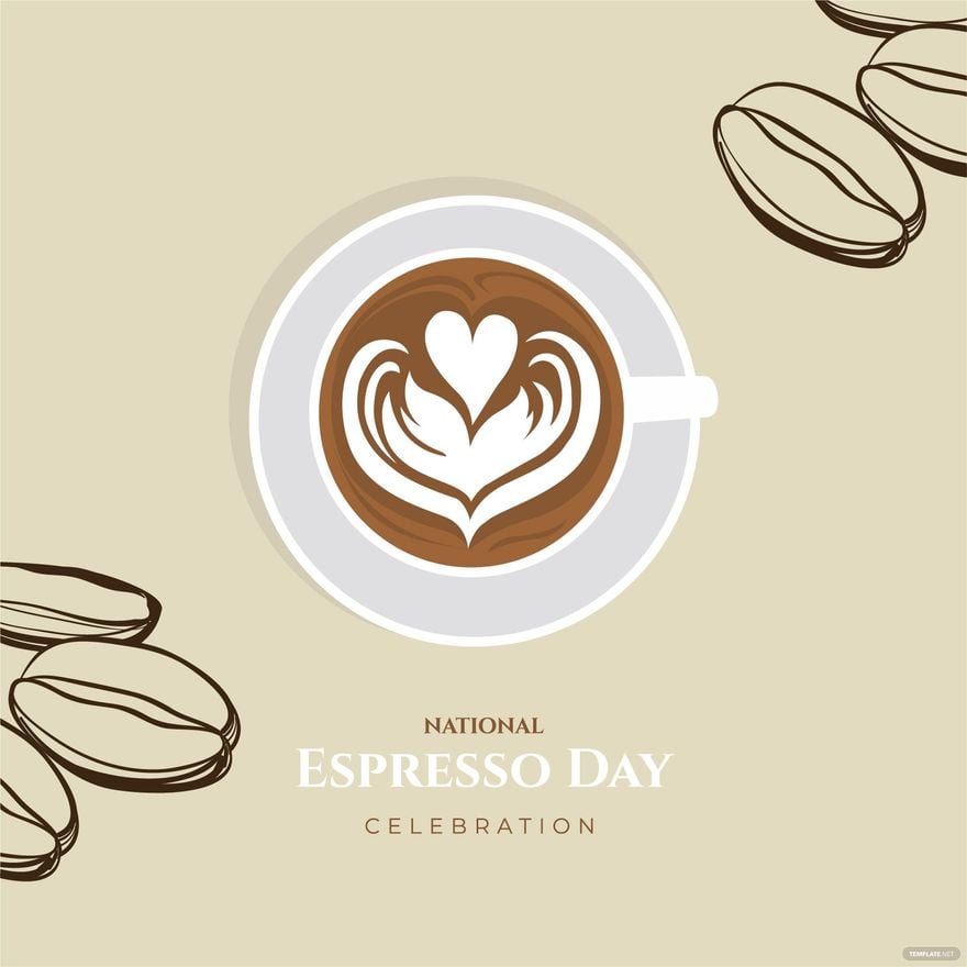 National Espresso Day Vectors