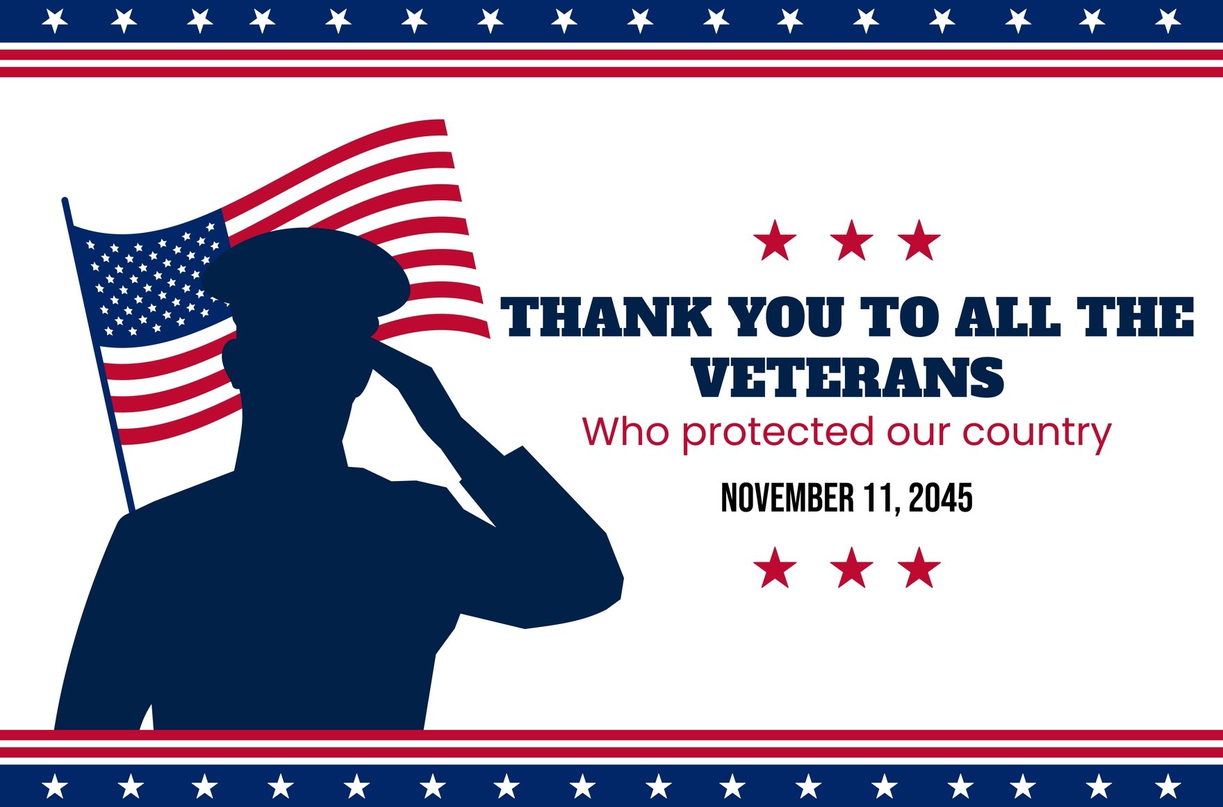 Free Veterans Day Instagram post