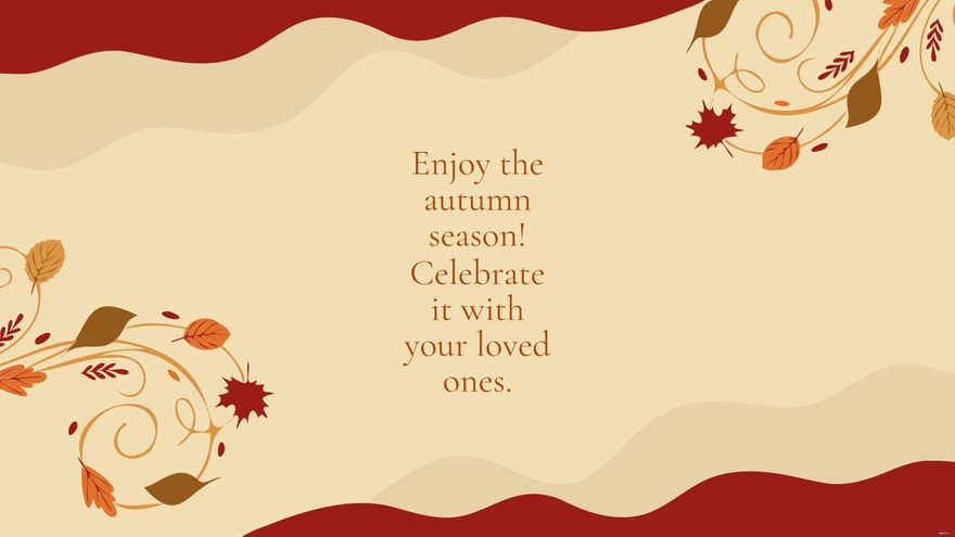 Free Autumn Wishes Background Download In PDF Illustrator PSD EPS 
