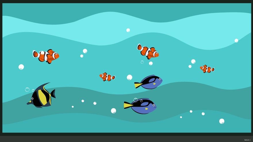Free Plain Aquarium Background in Illustrator, EPS, SVG, JPG, PNG