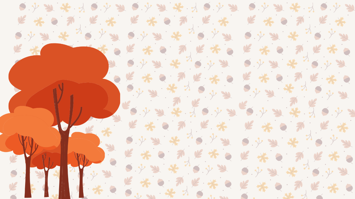 Autumn Design Background Template