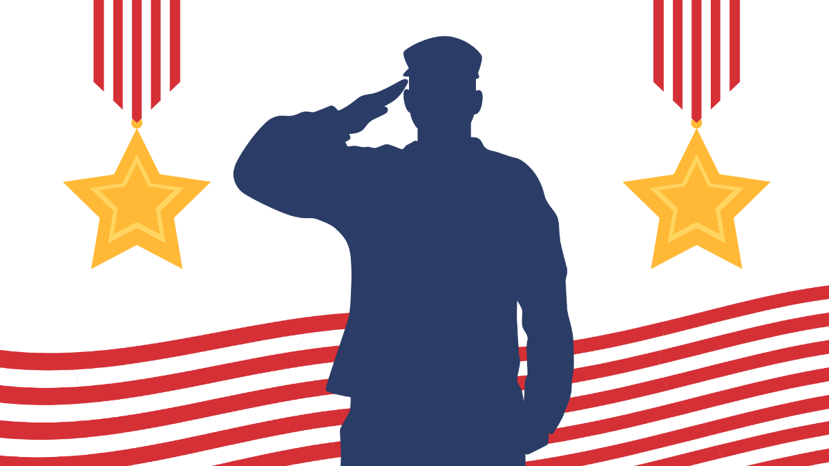 Veterans Day Transparent Background Template