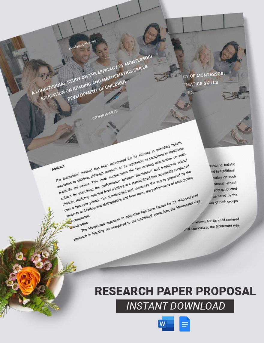 Research Paper Proposal Template