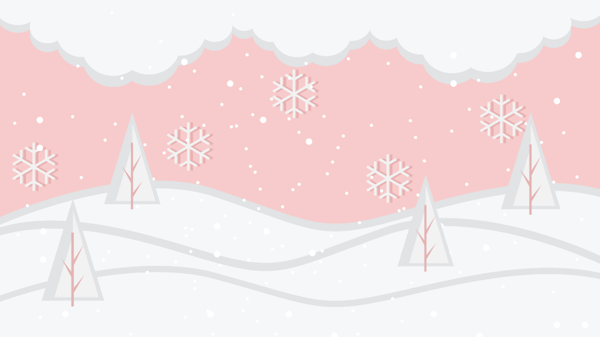 Winter Design Background Template