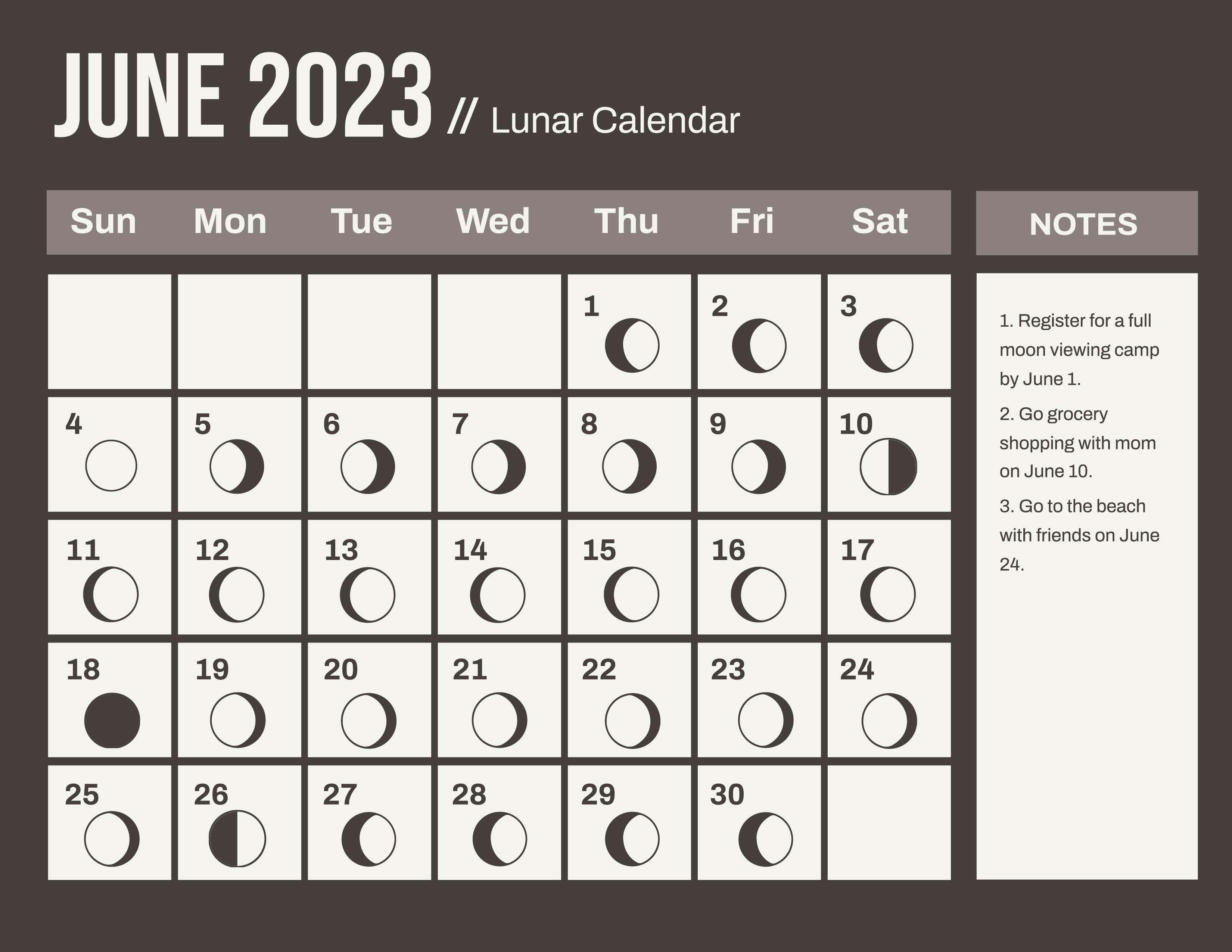 Lunar Calendar February 2023 Download in Word, Illustrator, PSD