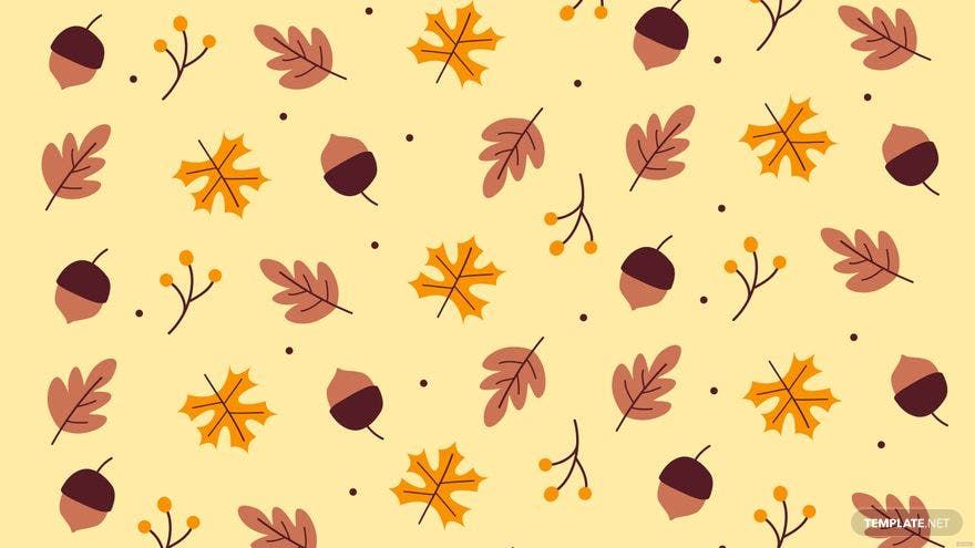Autumn Wallpaper Background in Illustrator, PSD, JPG, PNG, SVG, EPS ...