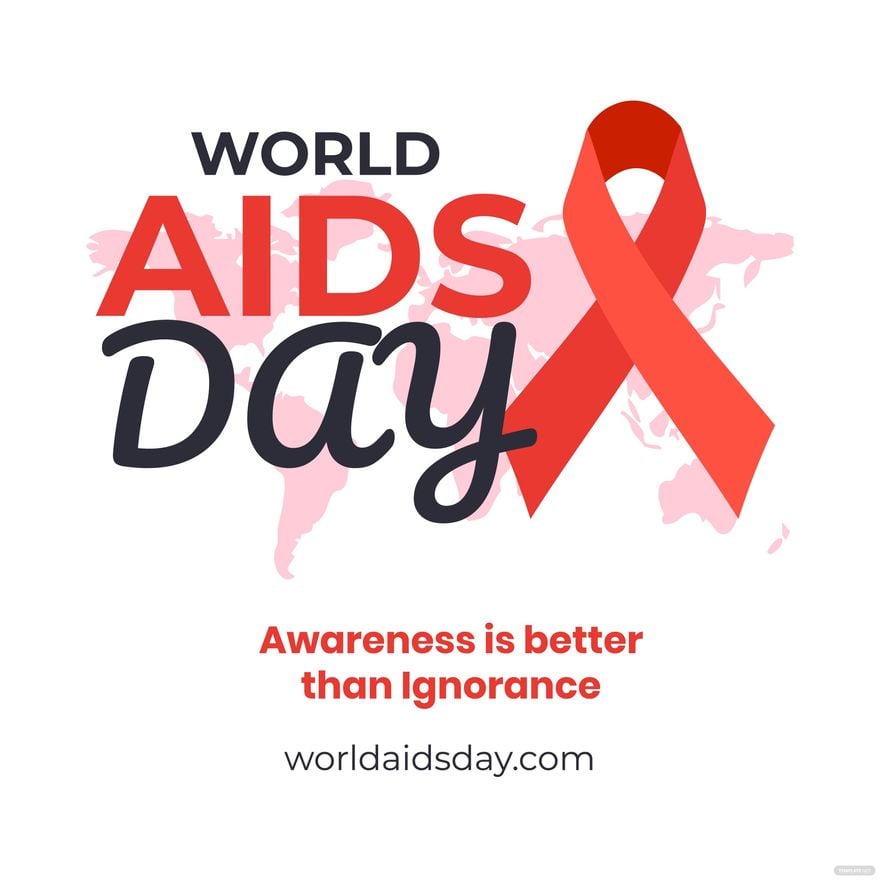 World AIDS Day Poster Vector