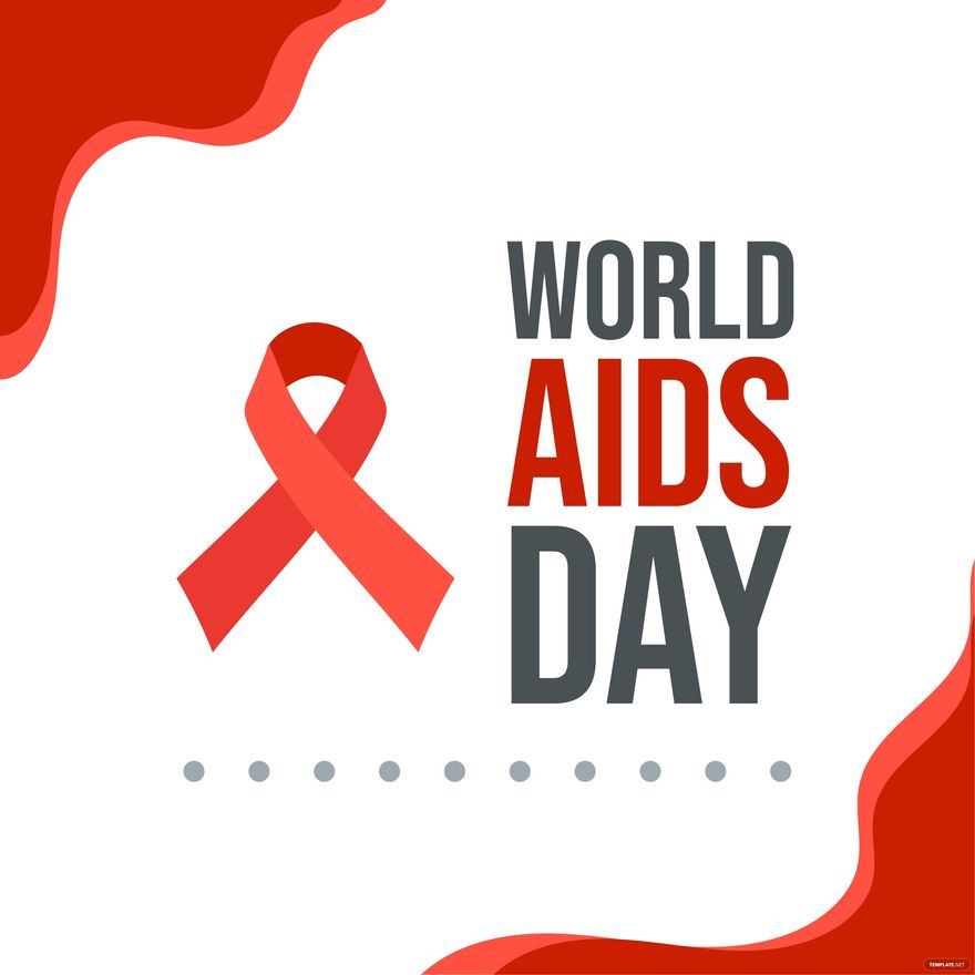World AIDS Day Clipart Vector