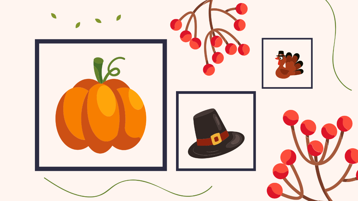 Thanksgiving Day Picture Background Template