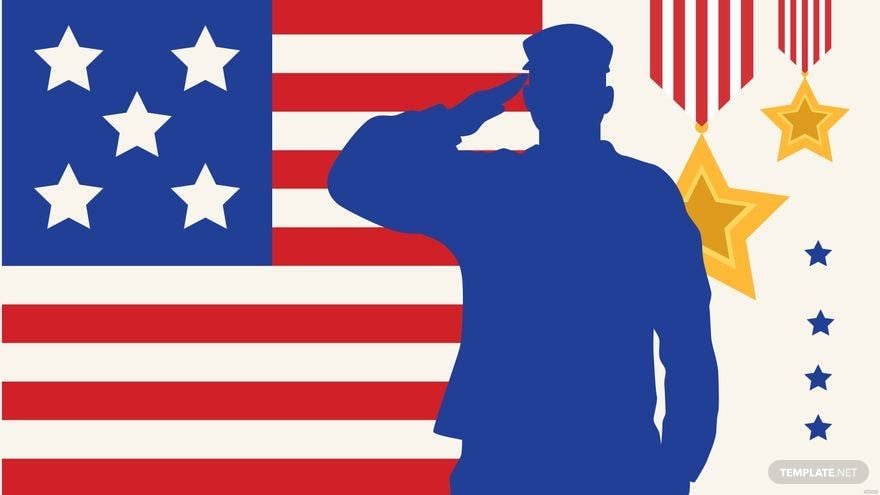 Free Happy Veterans Day Background in PDF, Illustrator, PSD, EPS, SVG, JPG, PNG