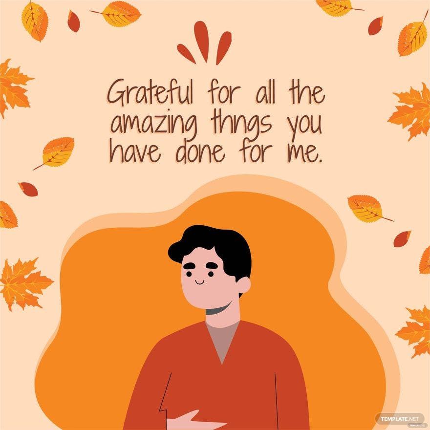 Thanksgiving Day Message Vector in Illustrator, PSD, EPS, SVG, JPG, PNG