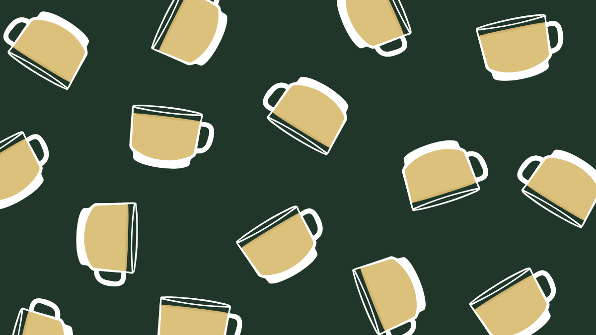 Free National Espresso Day Wallpaper Background Template