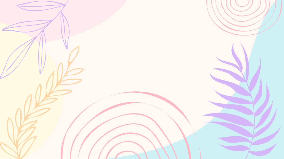 Pastel Desktop Background Template