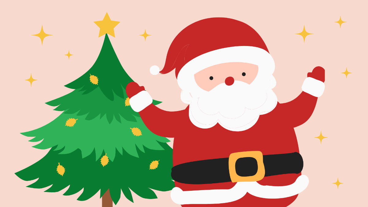 Free Christmas Banner Background Template
