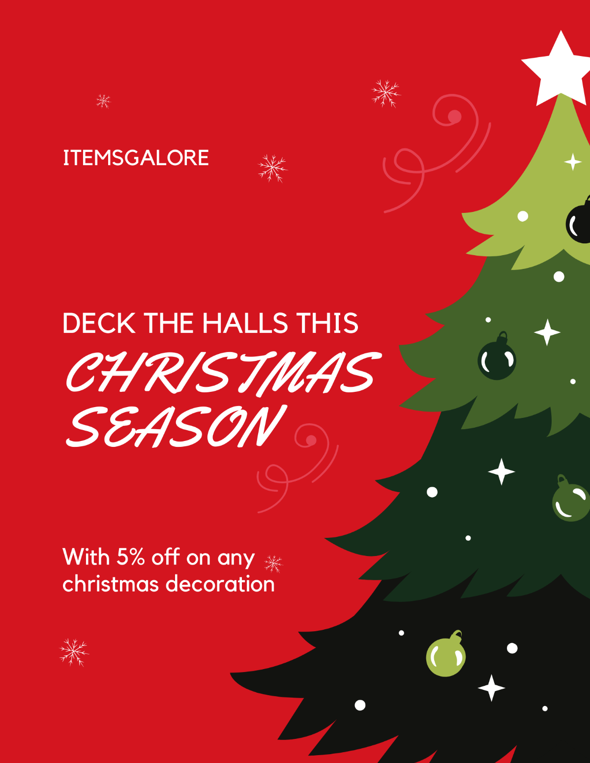 Free Creative Christmas Flyer Template