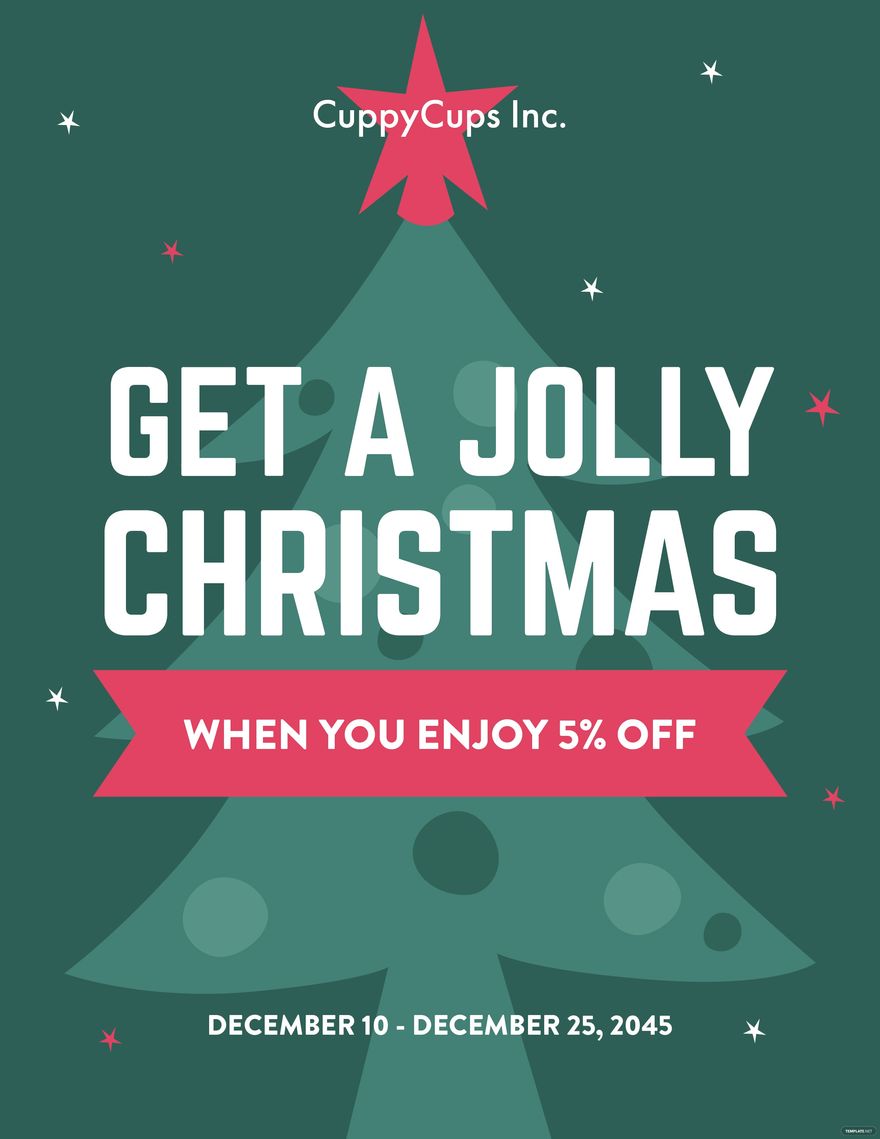 Christmas Advertising Flyer