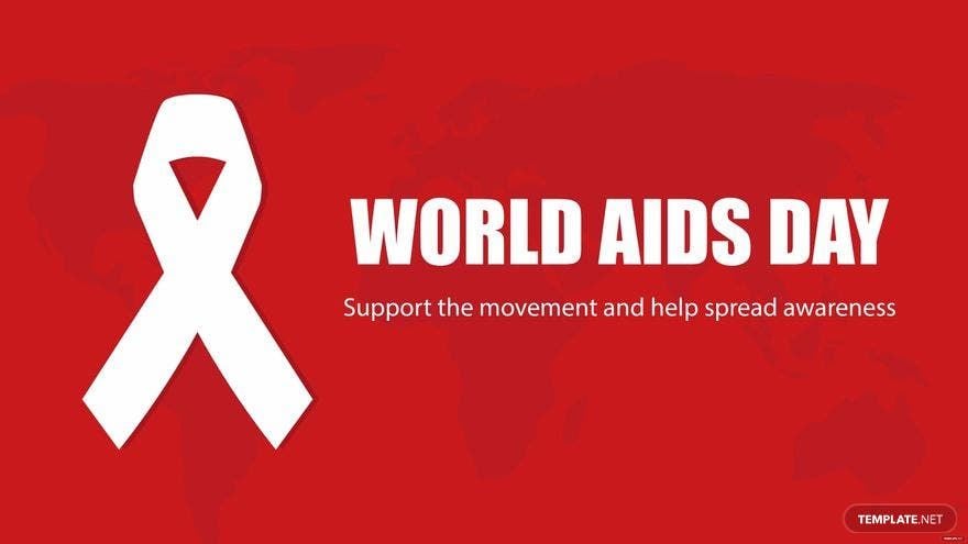 World AIDS Day Flyer Background