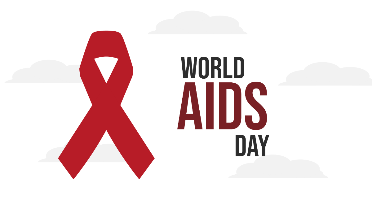 World AIDS Day Background Template
