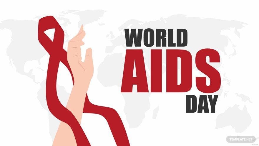 High Resolution World AIDS Day Background