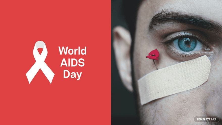 World AIDS Day Photo Background in PDF, Illustrator, PSD, EPS, SVG, JPG, PNG