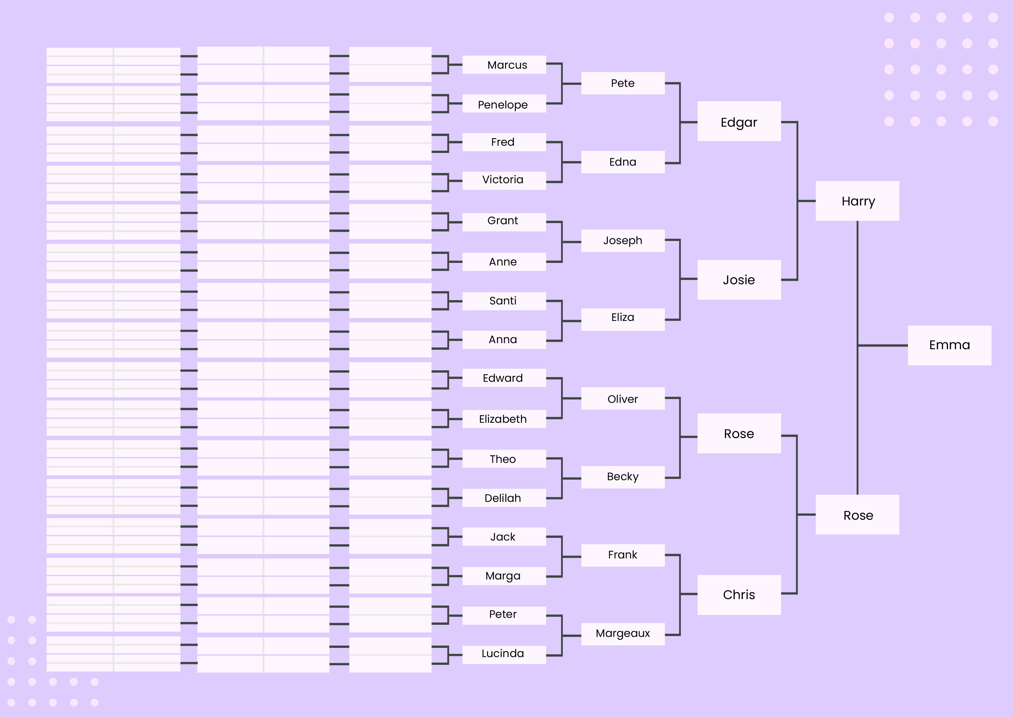 Free 8 Generation Family Tree Chart - Download in PDF, Illustrator