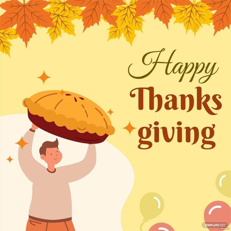 Free Thanksgiving Day Celebration Vector in Illustrator, PSD, EPS, SVG, JPG, PNG