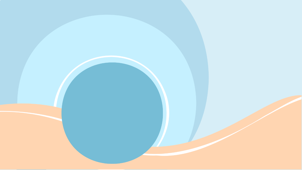 Pastel Circle Background Template