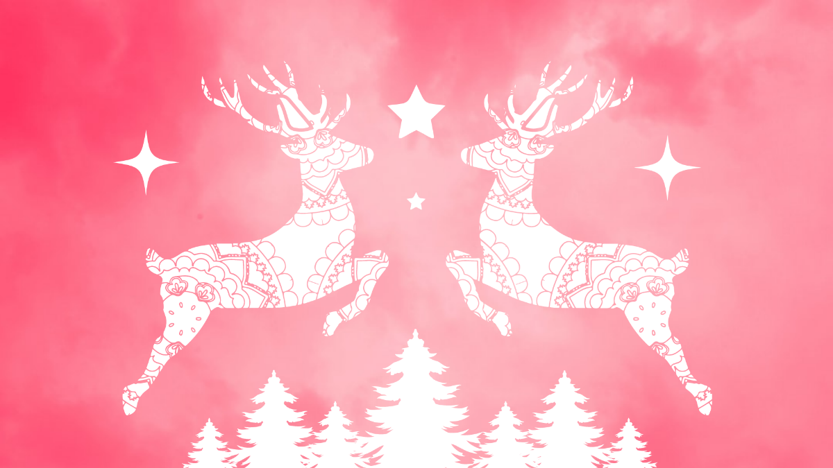 Christmas Gradient Background Template