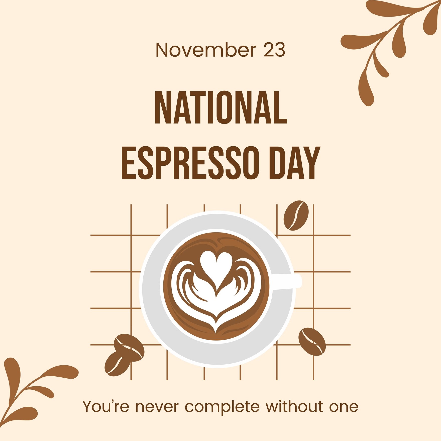 National Espresso Day FB Post