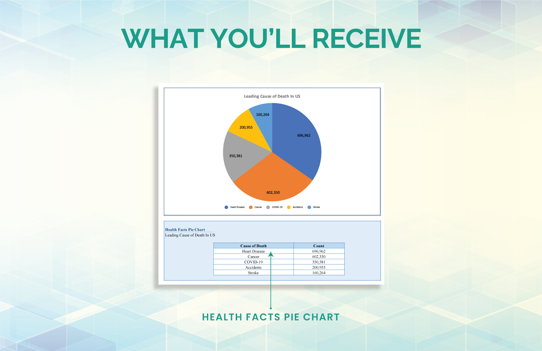 Health Facts Pie Chart