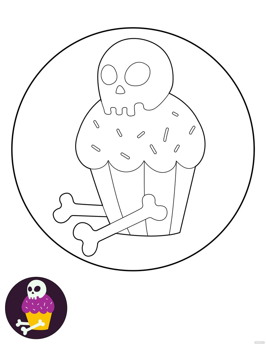 Toddler Halloween Coloring Pages