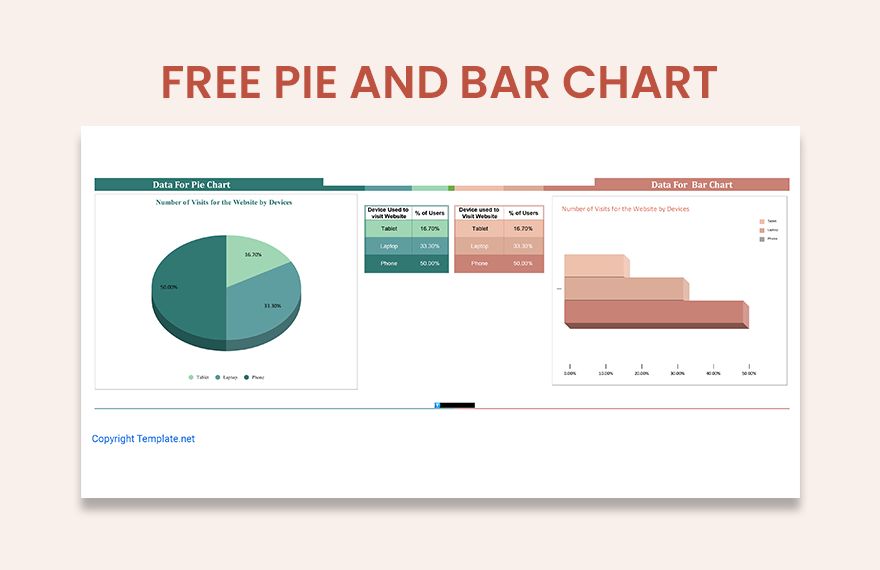 Free Pie And Bar Chart - Google Sheets, Excel | Template.net