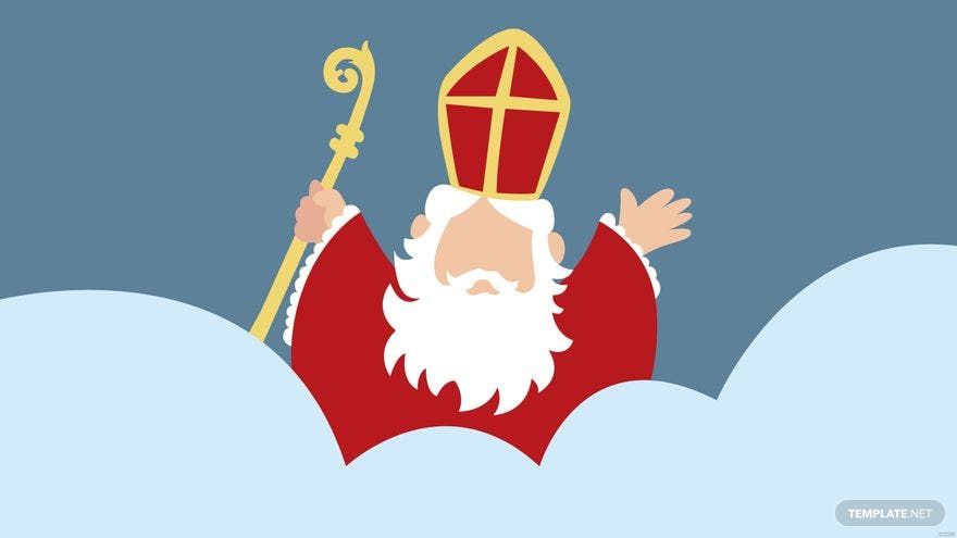 Free Saint Nicholas Day Background in PDF, Illustrator, PSD, EPS, SVG, JPG, PNG