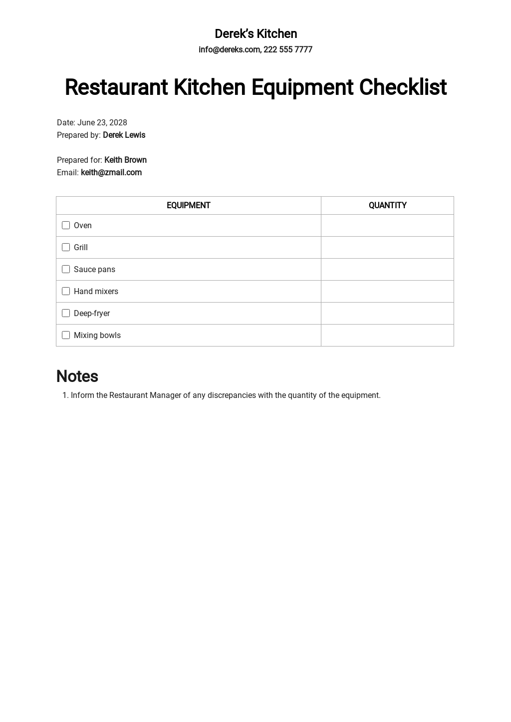 48+ FREE Equipment Templates - PDF | Word | Excel | PSD |Google Docs ...