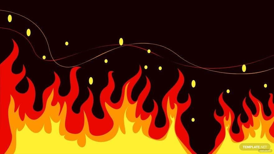 Fire Abstract Background
