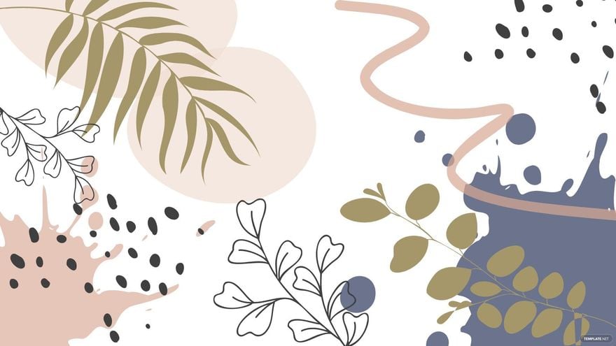 Abstract Floral Background in Illustrator, EPS, SVG, JPG, PNG