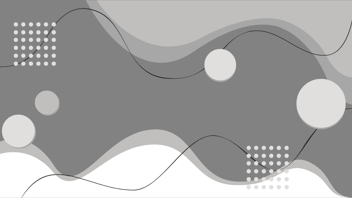 Abstract Grayscale Background Template