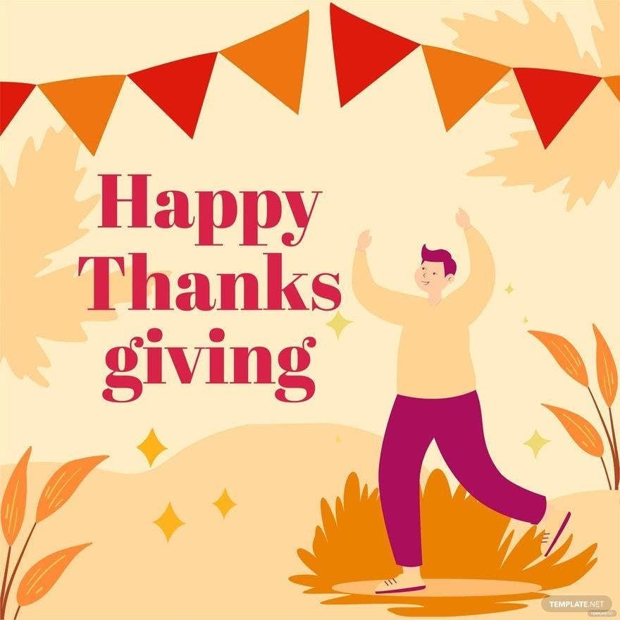 Free Happy Thanksgiving Day Vector in Illustrator, PSD, EPS, SVG, JPG, PNG