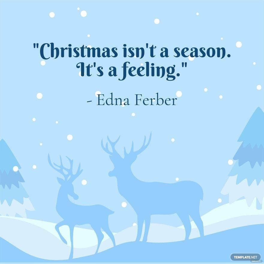 Christmas Quote Vector
